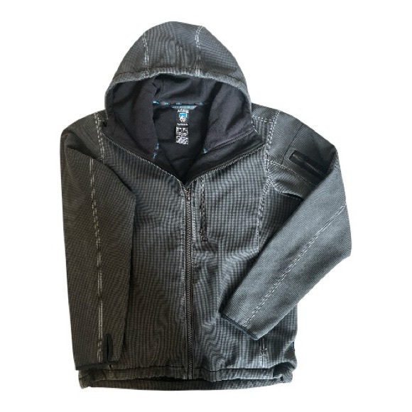 Kuhl Other - Kuhl Vintage Patina Dye Black Fleece Jacket